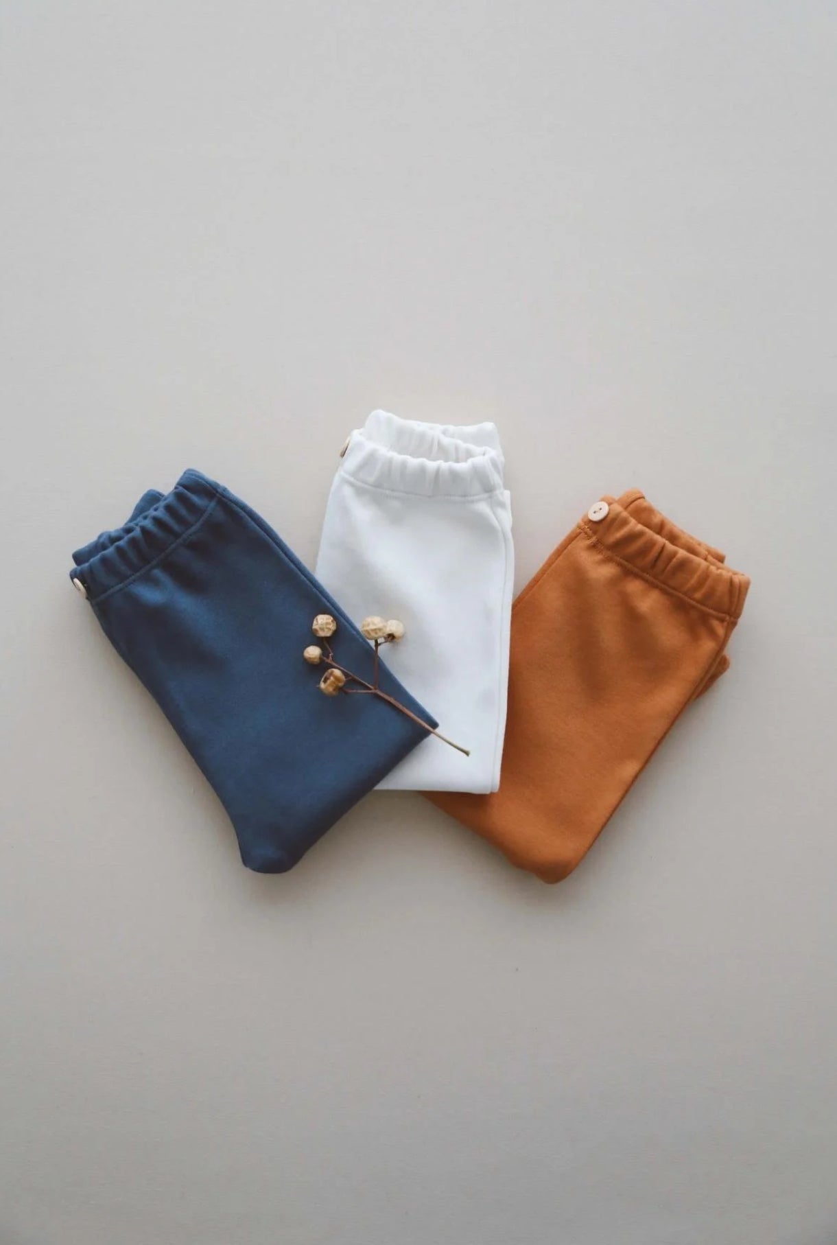 3er-Pack Baby-Leggings aus Baumwolljersey