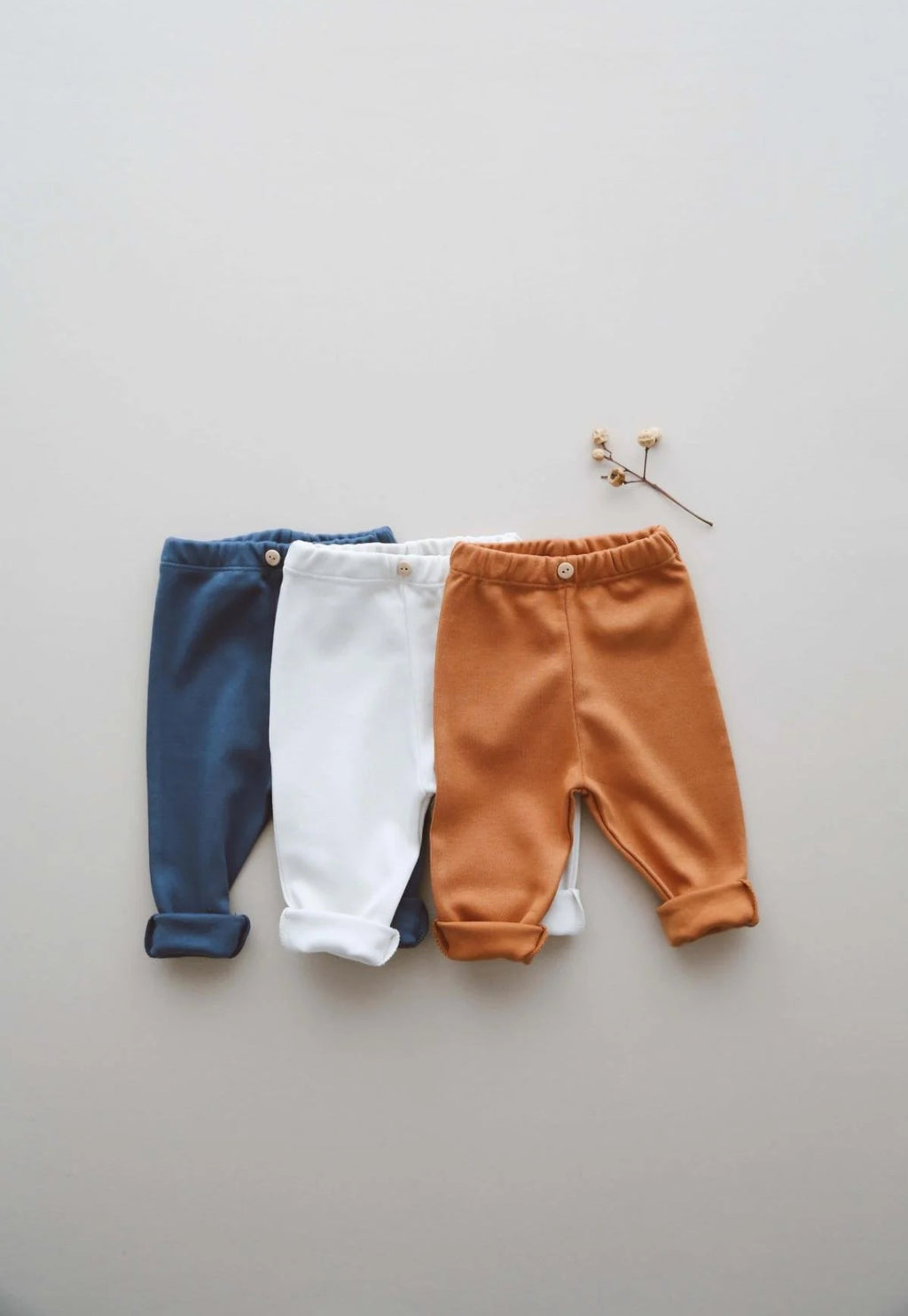 3er-Pack Baby-Leggings aus Baumwolljersey