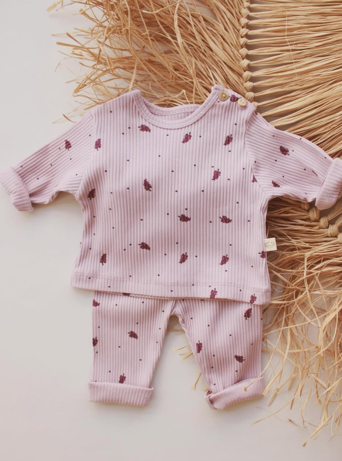 Grap Top and Leggings SET