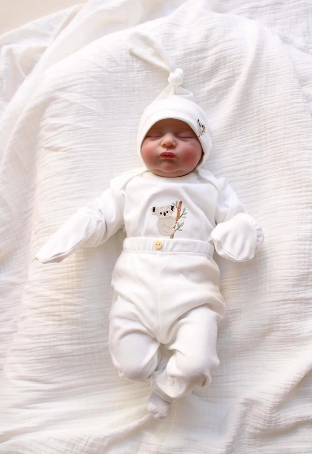 5-teiliges Neugeborenen-Set Blau