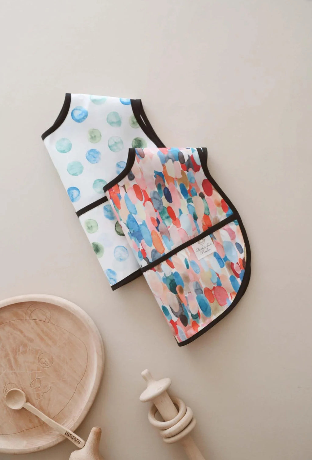 Wasserdichte Lätzchen 2er-Set