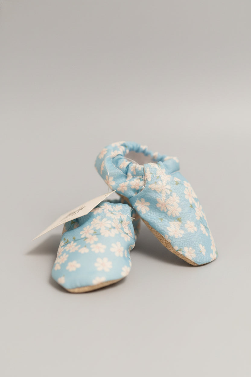 Krabbelschuhe Blue Daisy